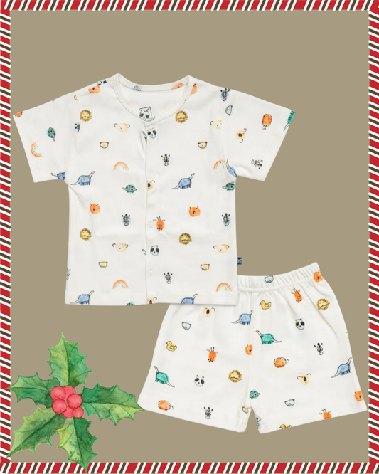 Baby White Jungle Mini Baby Set