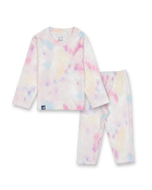 Kids Multicolor Printed Full Sleeve PJ Organic Set