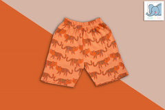 Seniors Boys Orange Tiger Co-ord Set