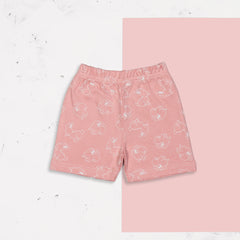 Kids Pink Rabbit Printed Co-Ord Set