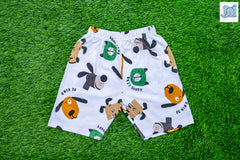 Seniors Boys Doggy White Co-ord Set